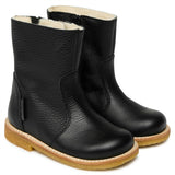 Angulus Basic Tex Boots w Zipper Black