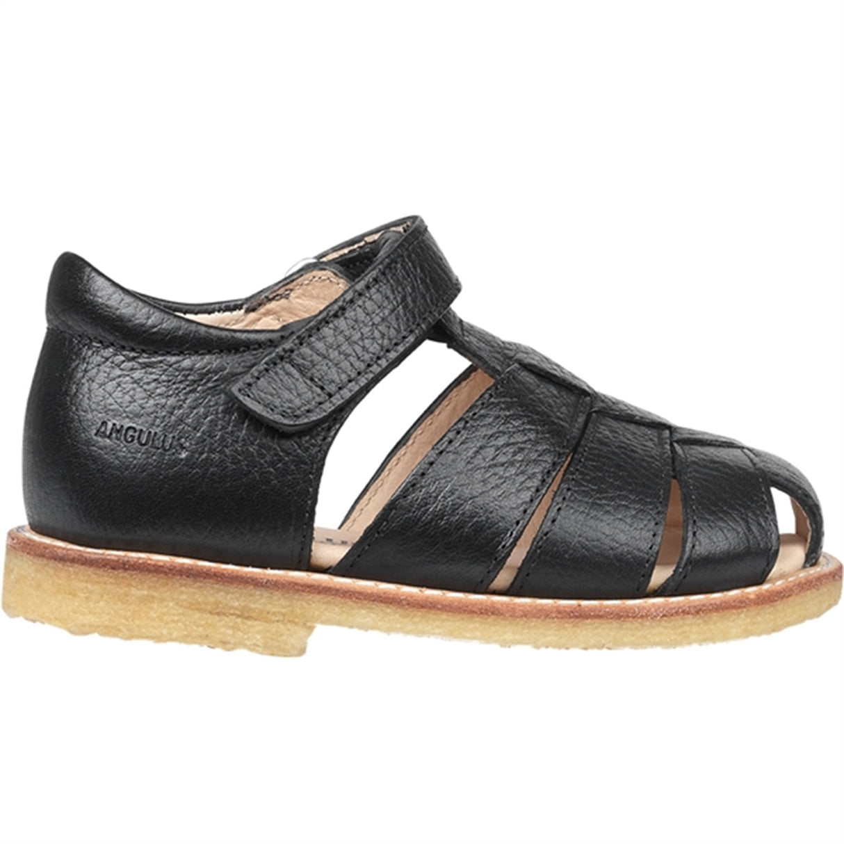 Angulus Sandal w. Closed Toe Black 5026-101-2504