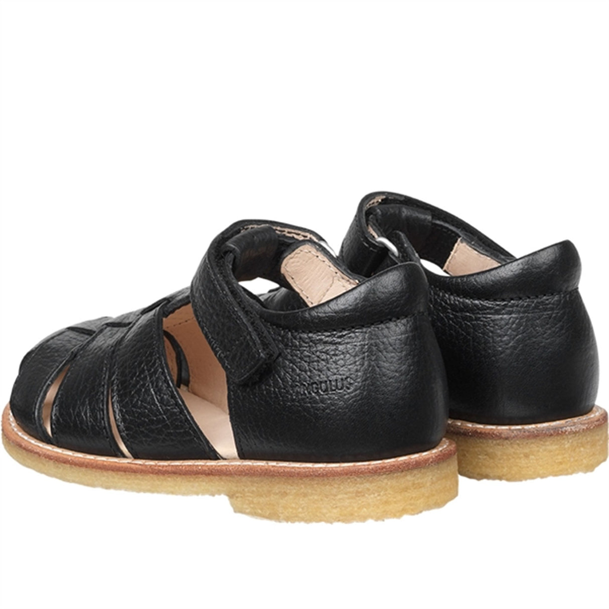 Angulus Sandal w. Closed Toe Black 5026-101-2504