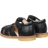 Angulus Sandal w. Closed Toe Black 5026-101-2504