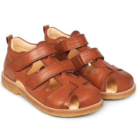 Angulus Sandal w. Velcro Cognac 0505-101-1545