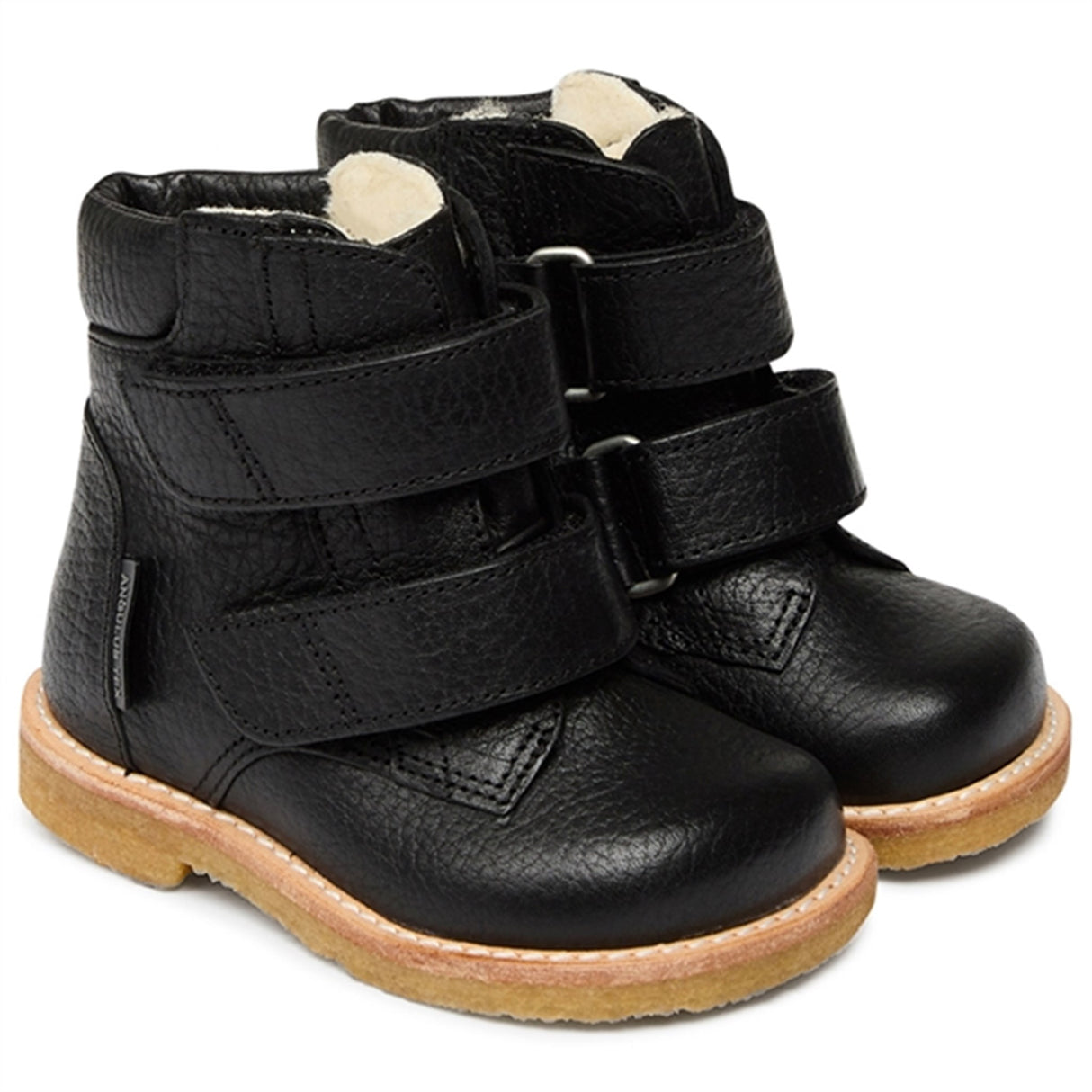 Angulus Beginner Tex-Boots w Velcro Black