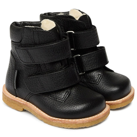 Angulus Beginner Tex-Boots w Velcro Black