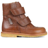 Angulus Tex Boots w. Velcro Cognac