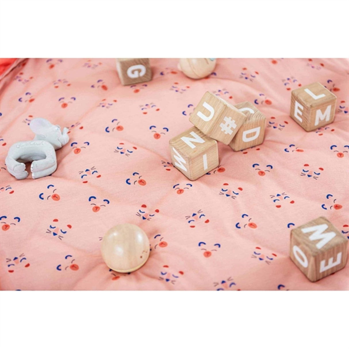 Play&Go 3-i-1 Play Mat Soft Animal Face 4