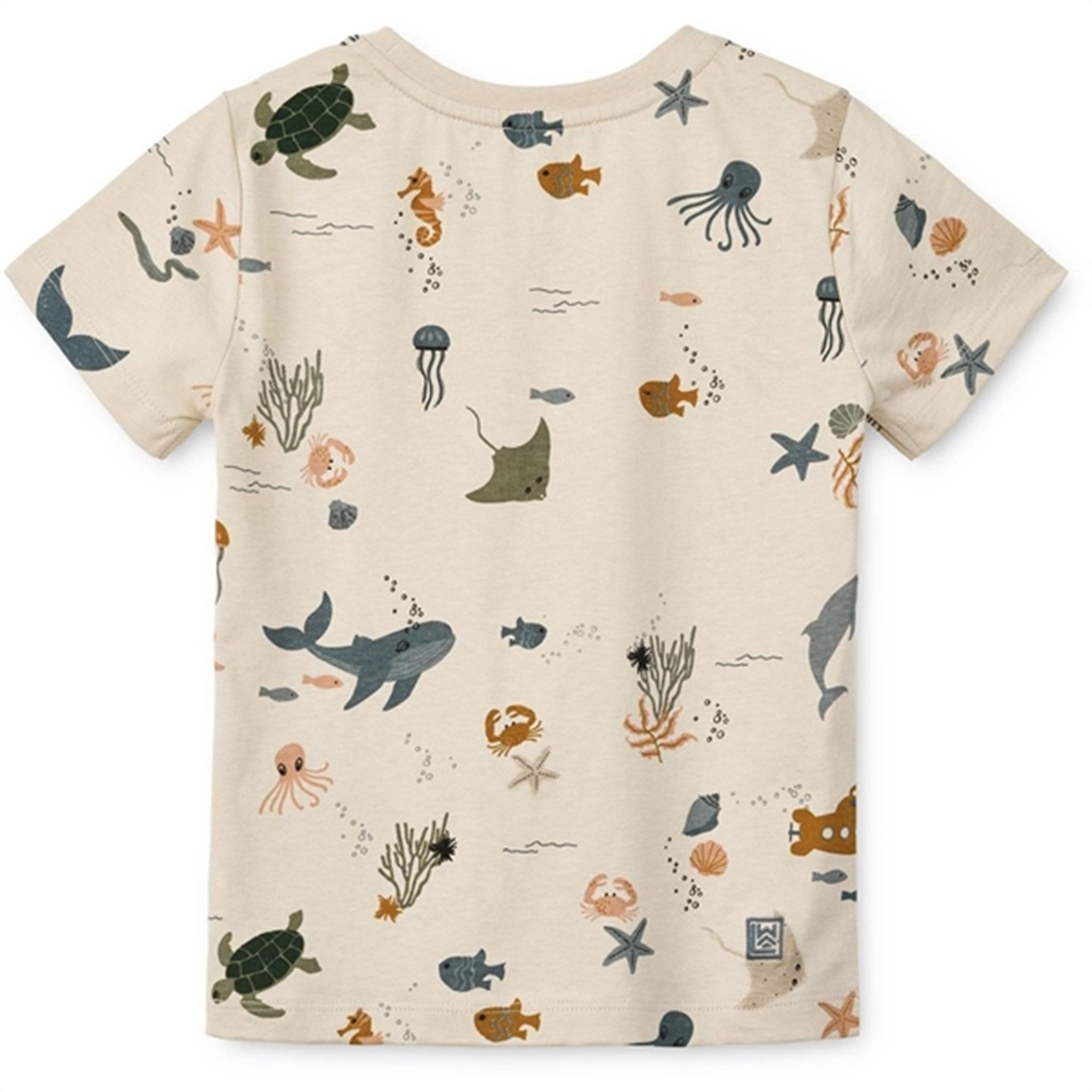 Liewood Sea Creature/Sandy Apia Printed T-shirt 2