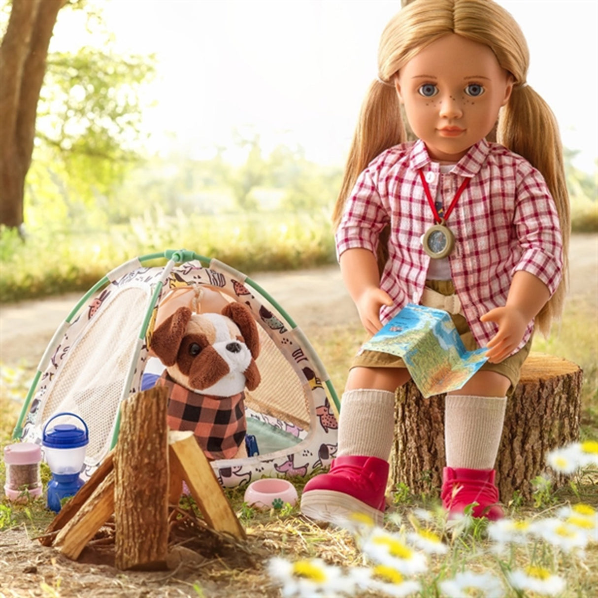 Our Generation Doll Accessories - Puppy Camping Set