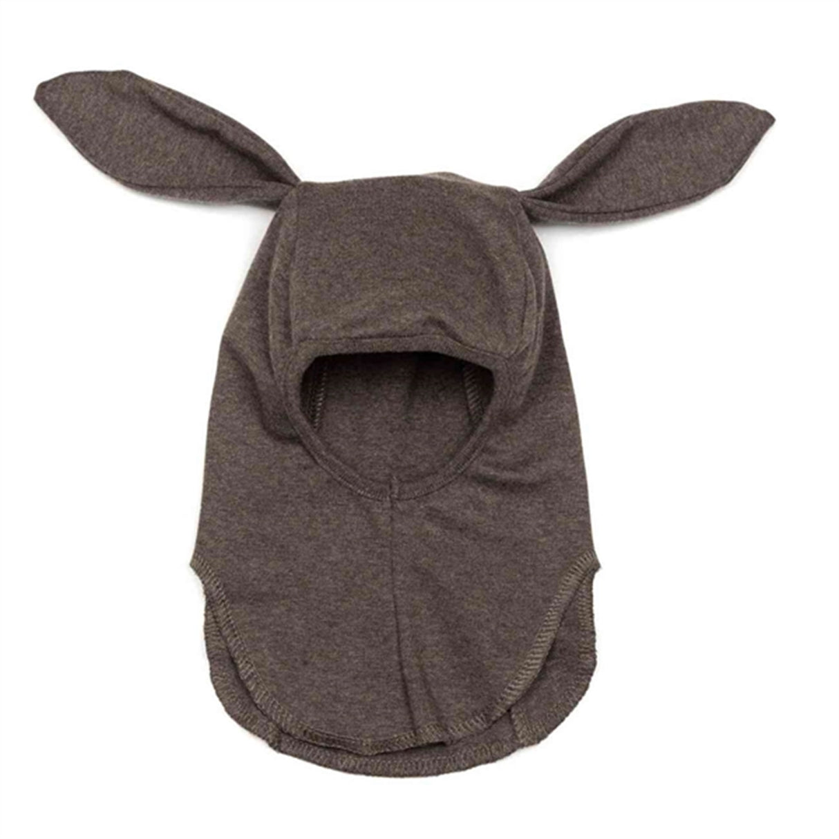 Huttelihut Babybun Balaclava w. Rabbit Ears Brown