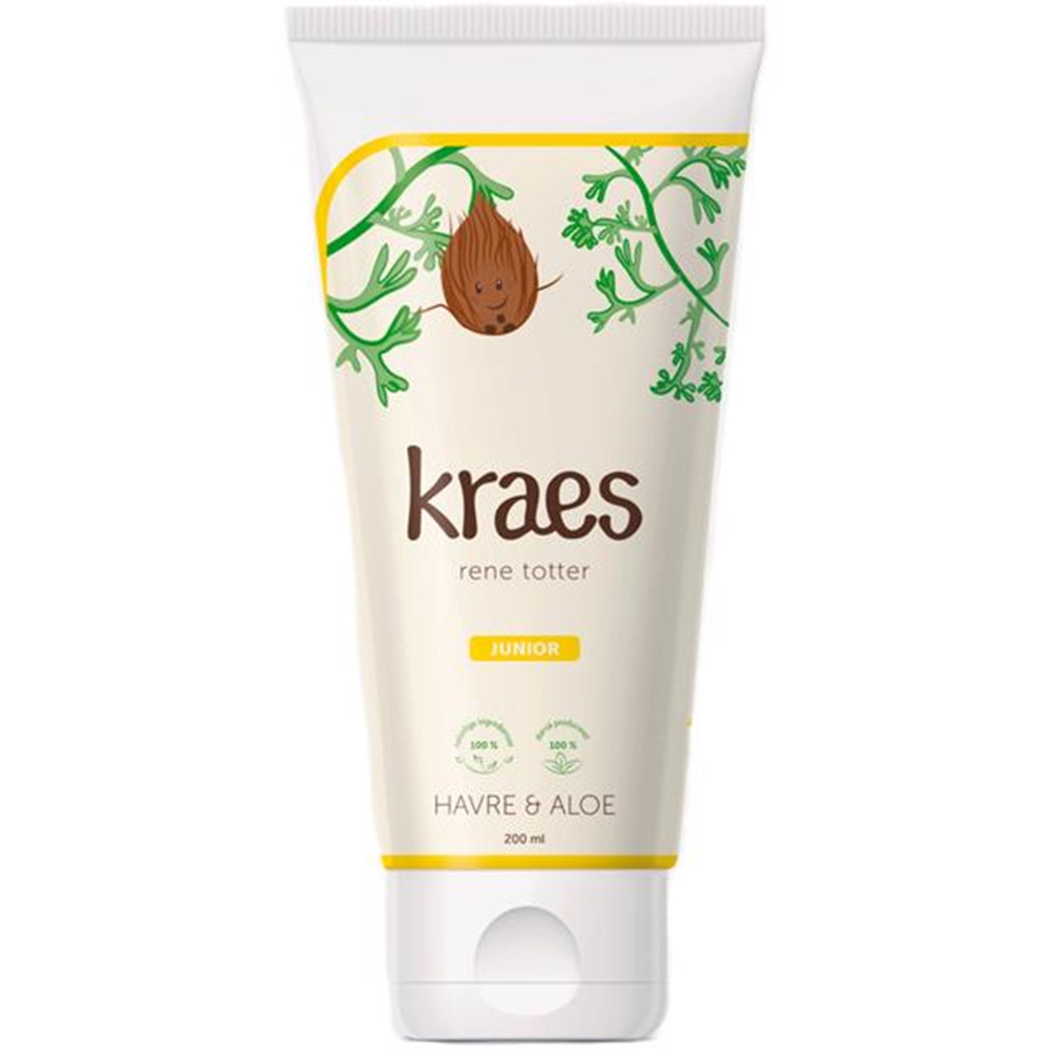Kraes Rene Totter Havre/Aloe Shampoo Parfumefri 200 ml