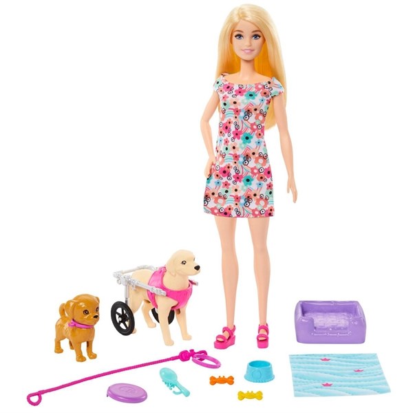 Barbie® Walk and Wheel Pet Playset