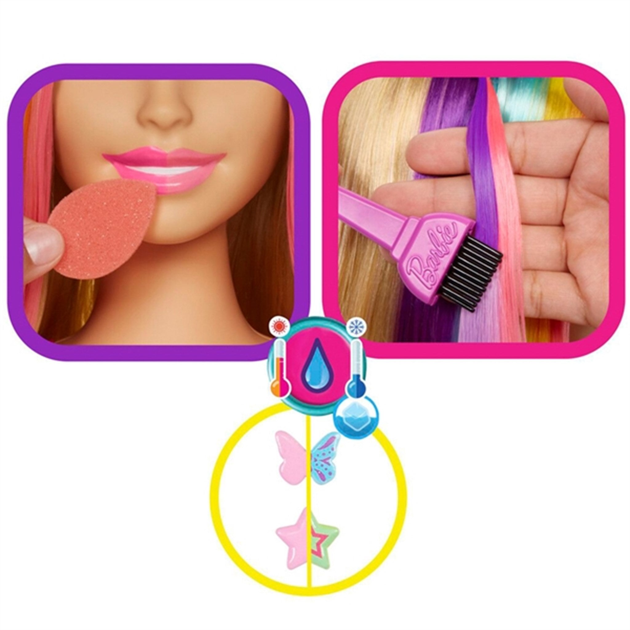 Barbie® Neon Rainbow Deluxe Styling Head 3