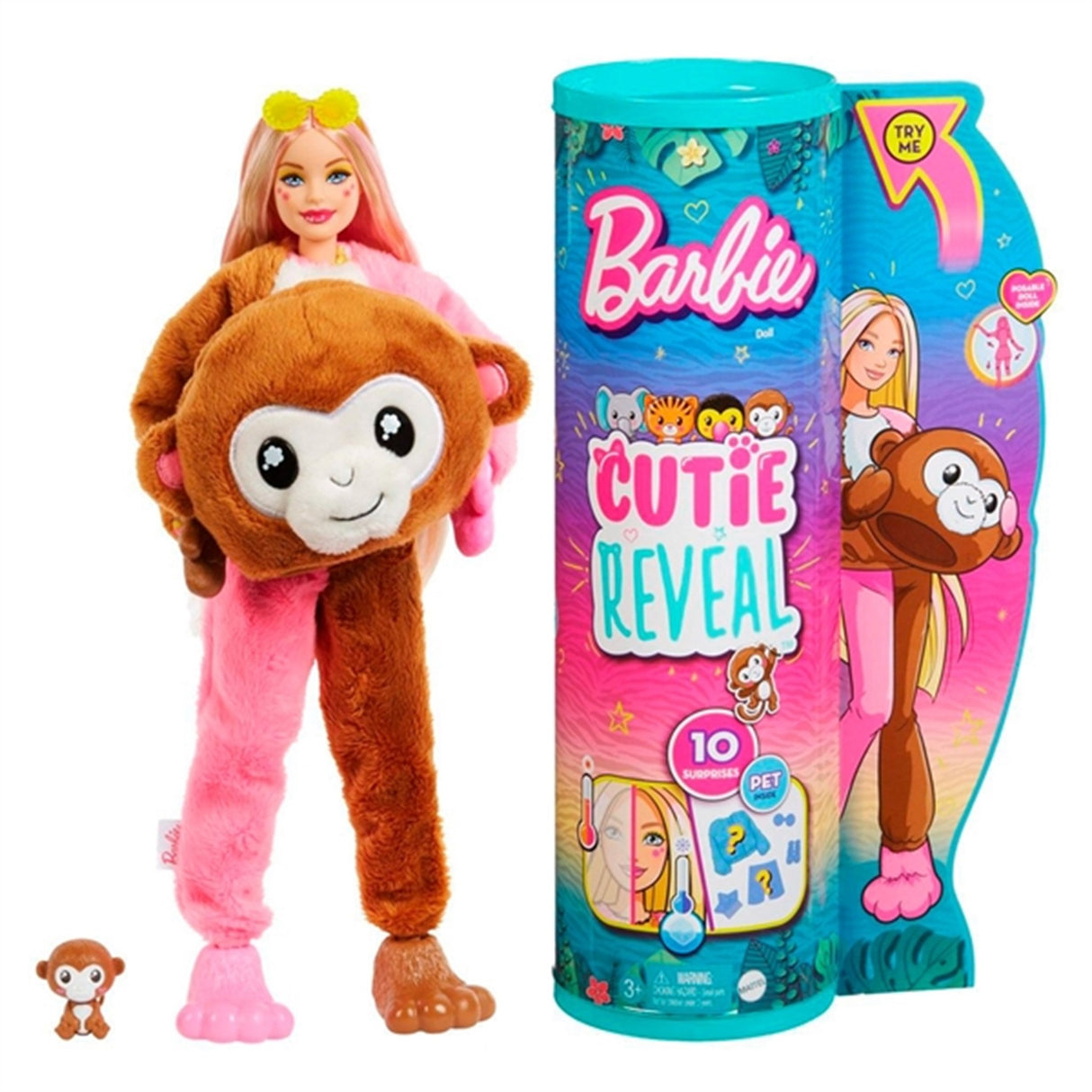 Barbie Cutie Reveal - Monkey