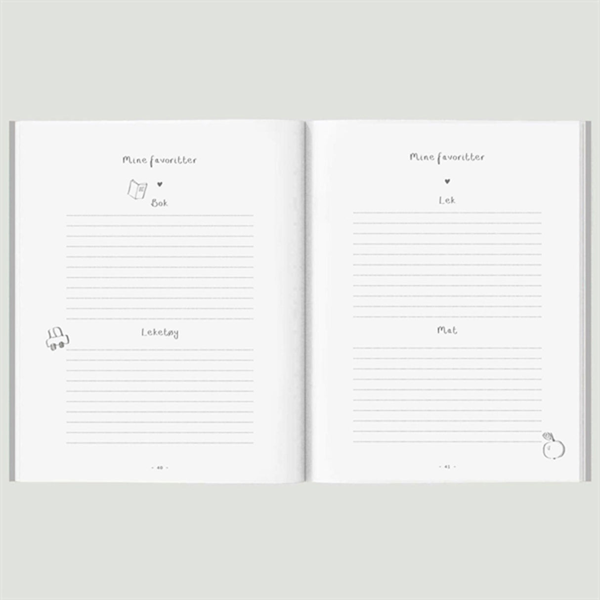 WITHWHITE Barnets Bog A5 Norsk 8