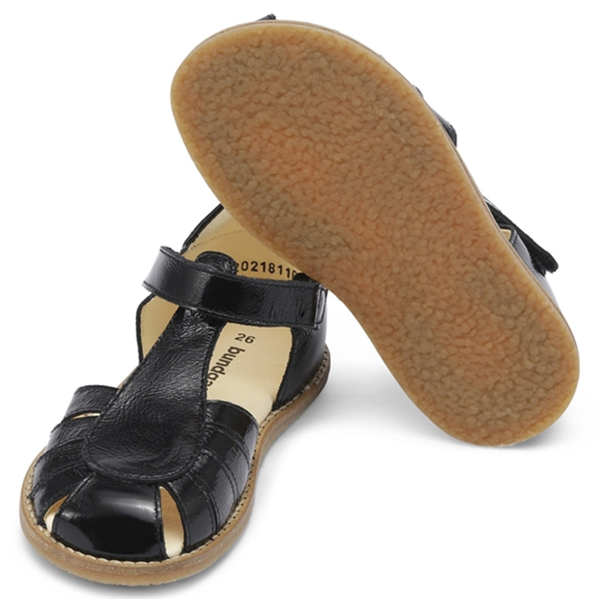 Bundgaard Silja Sandal Black Patent 3