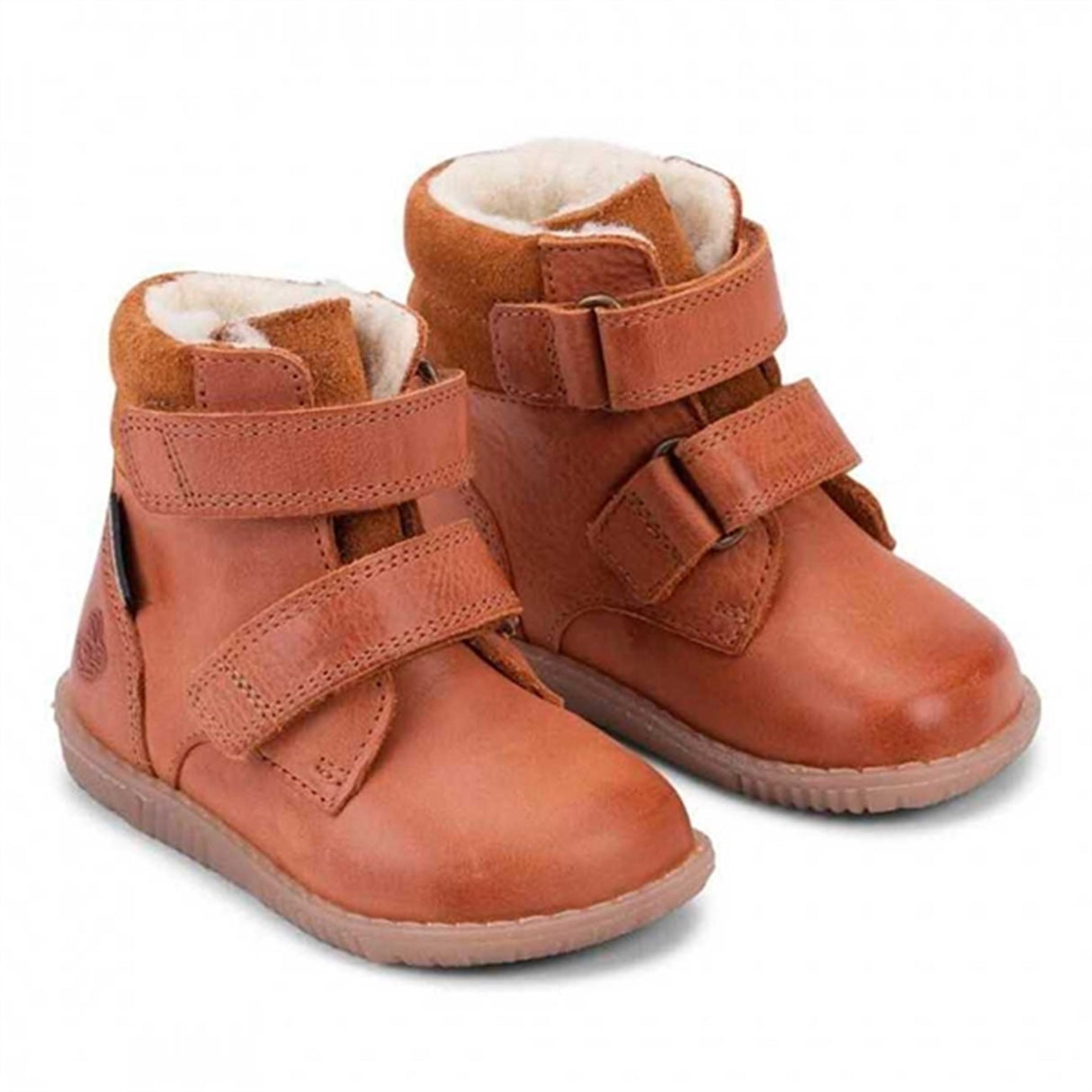 Bundgaard Rabbit Boots Velcro Tan