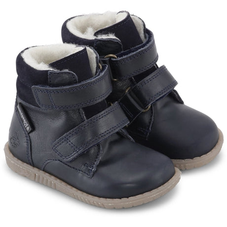 Bundgaard Rabbit Strap Tex Winter Boot Navy VB