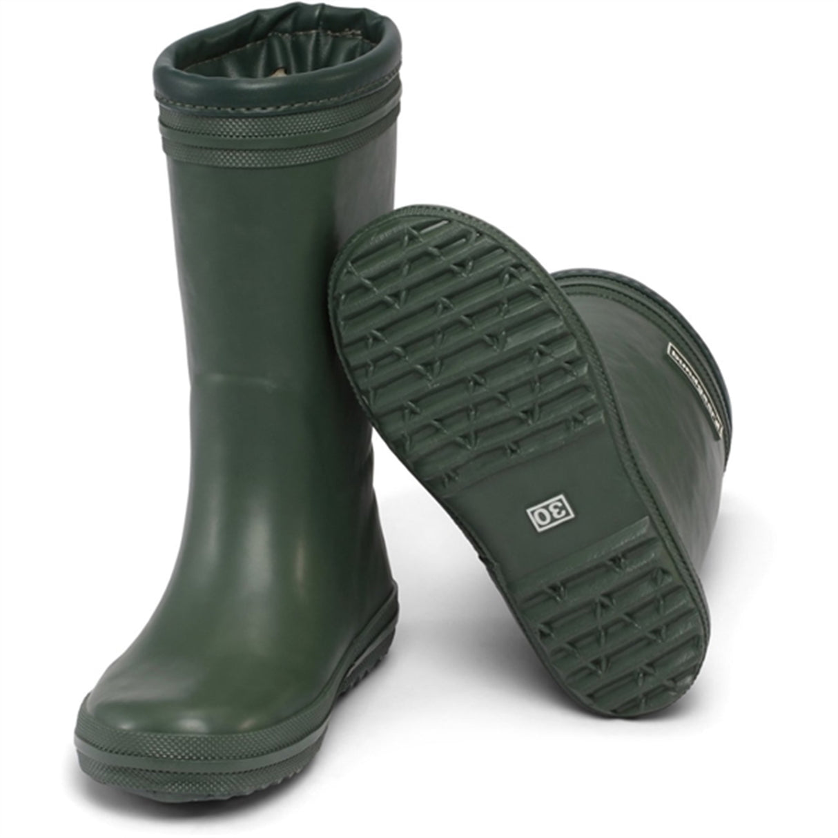 Bundgaard Cloudy High Warm Rubber Boot Army 3