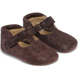 Bundgaard Mary II Indoor Shoes Brown Leo