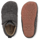 Bundgaard Tannu Wool Indoor Shoes Dark Grey