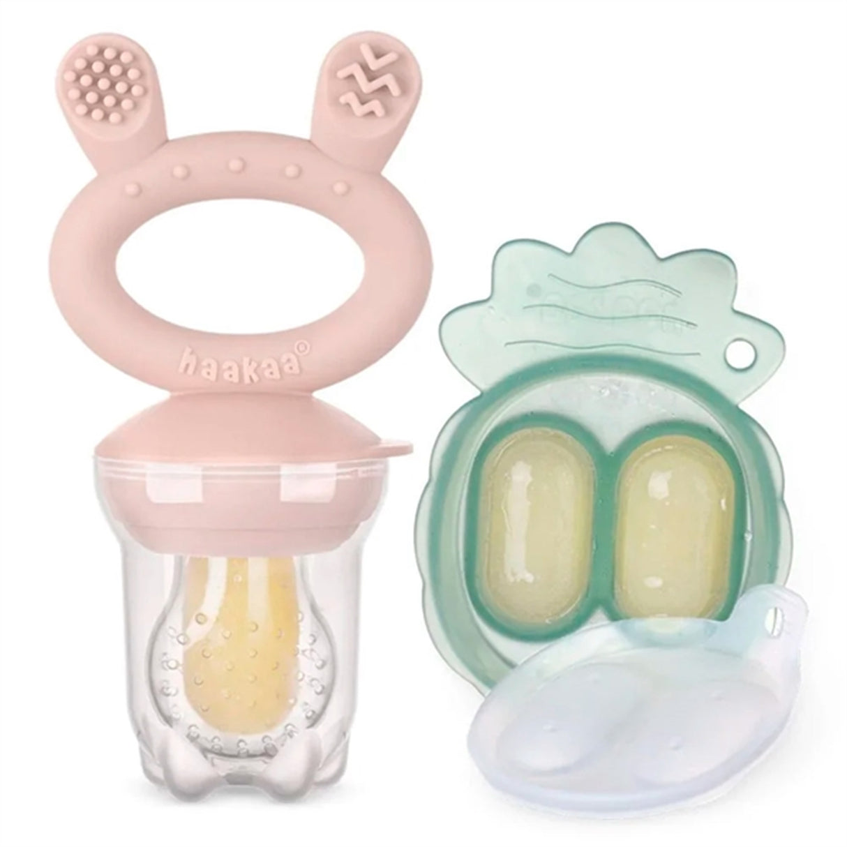 Haakaa Silicone Food Feeder Blush