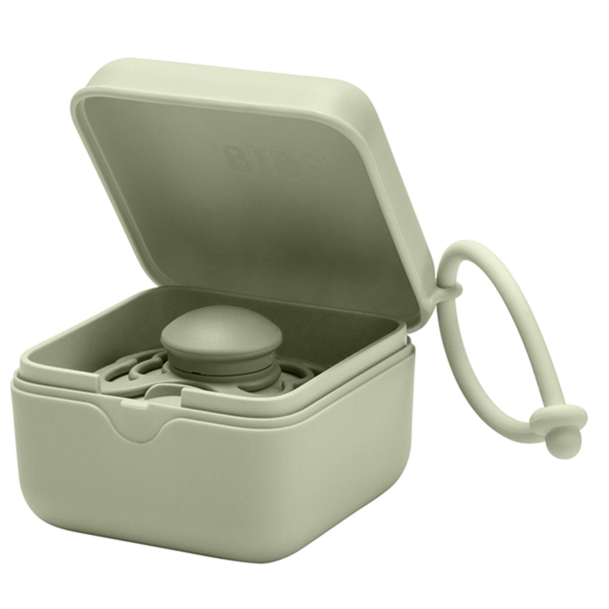 Bibs Pacifier Box Sage 2