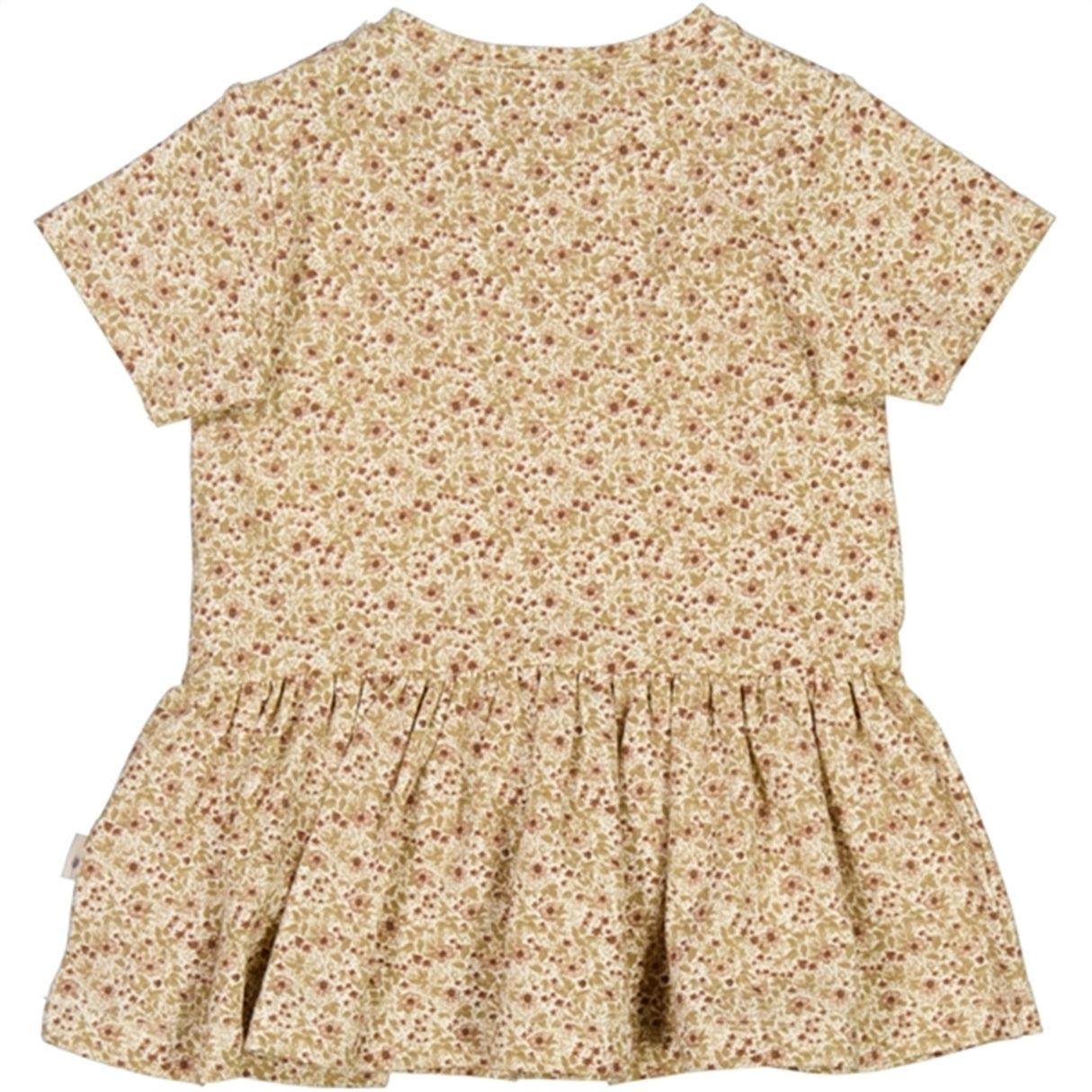 Wheat Eggshell Flowers Birthe Jersey Dress 2