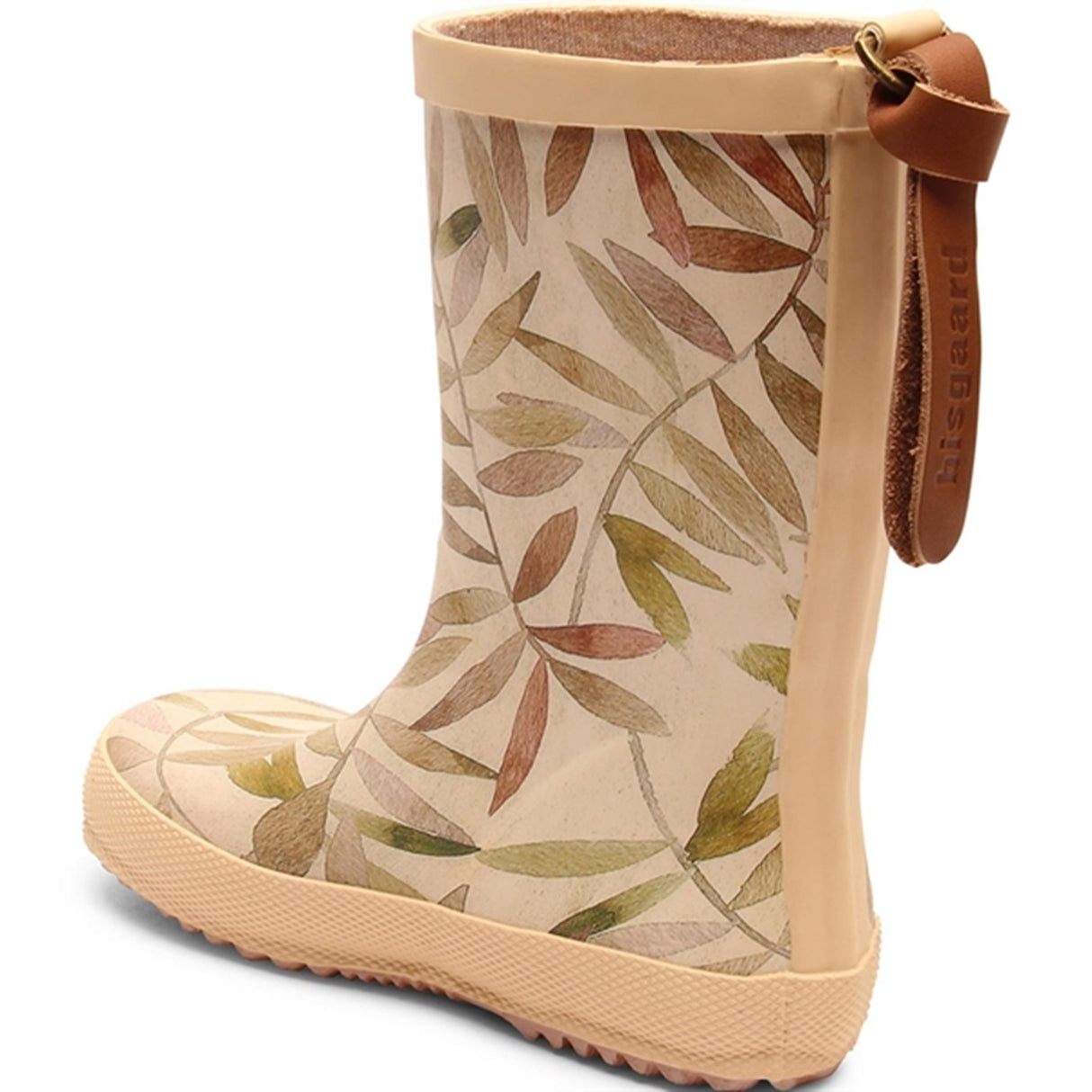 Bisgaard Wellies Fashion Beige Leaves 2