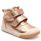 Bisgaard Velcro Shoe Juno Rose Gold