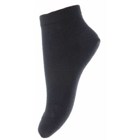 MP Cotton Plain Footies Black