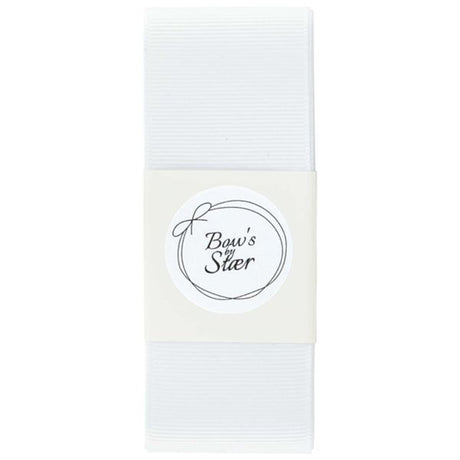 Bow's by Stær Christening Ribbon White