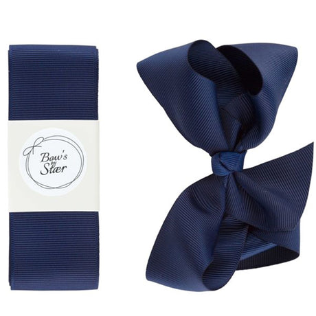 Bow's by Stær Christening Ribbon w. Bow Navy