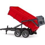 Bruder Tipping Trailer Red