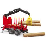 Bruder Forestry Trailer with Loading Crane