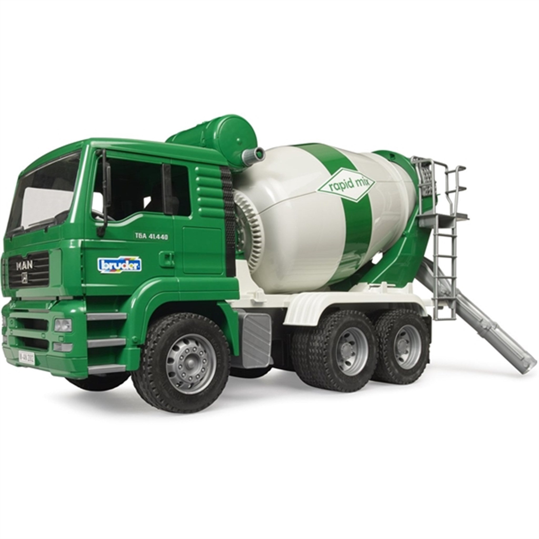 Bruder MAN TGA Cement Mixer Truck Rapid Mix 2
