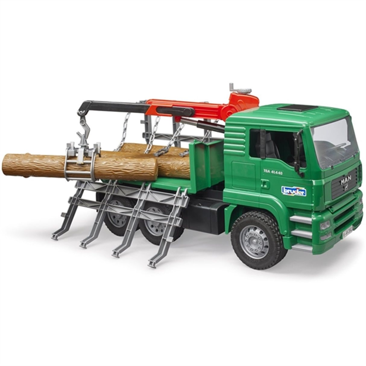 Bruder MAN TGA Timber Truck with Loading Crane