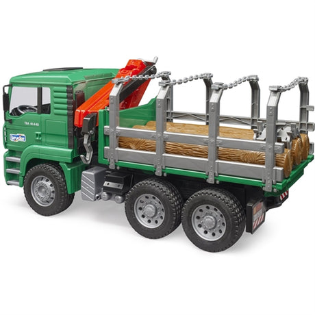 Bruder MAN TGA Timber Truck with Loading Crane