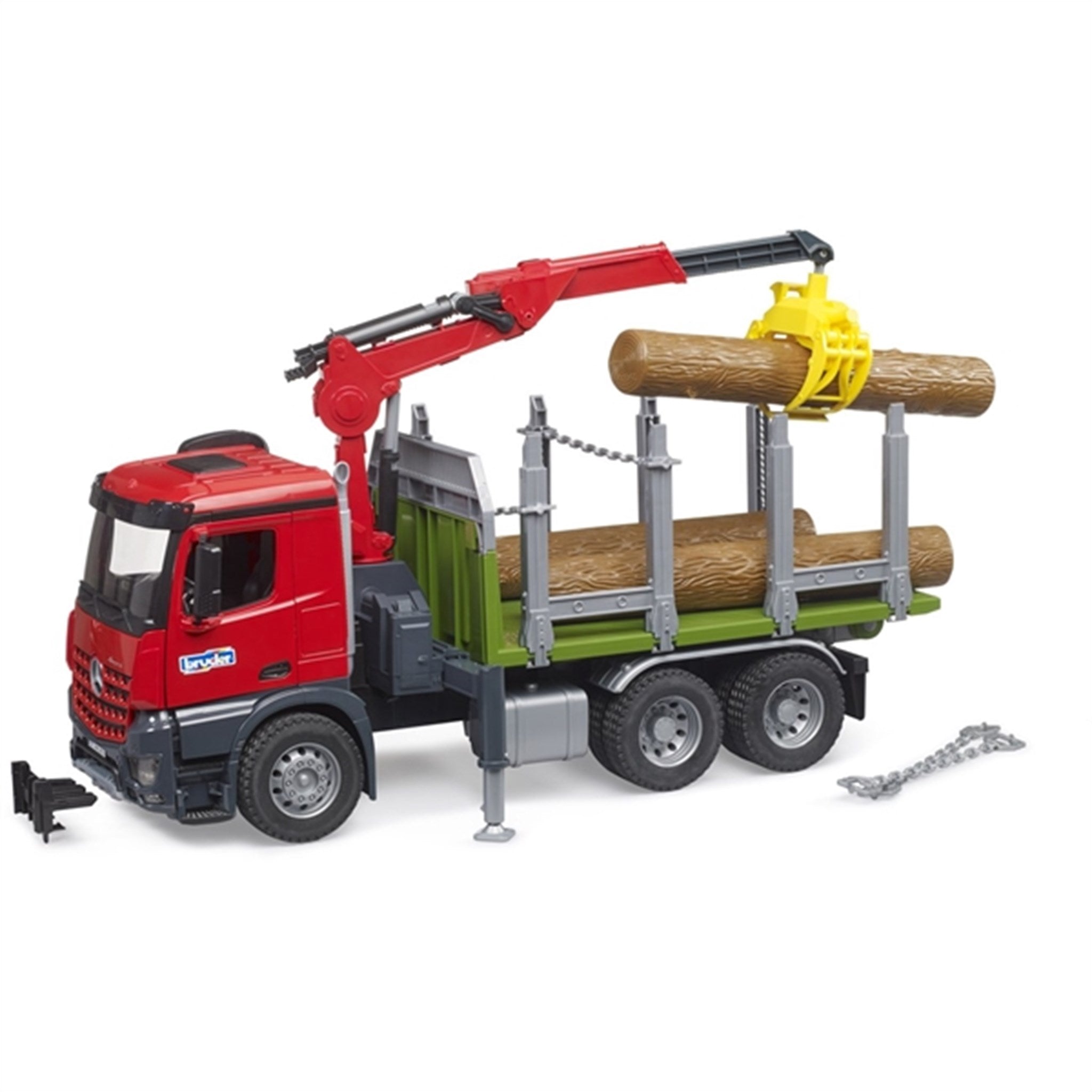 Bruder MB Arocs Timber Truck with Loading crane Grab