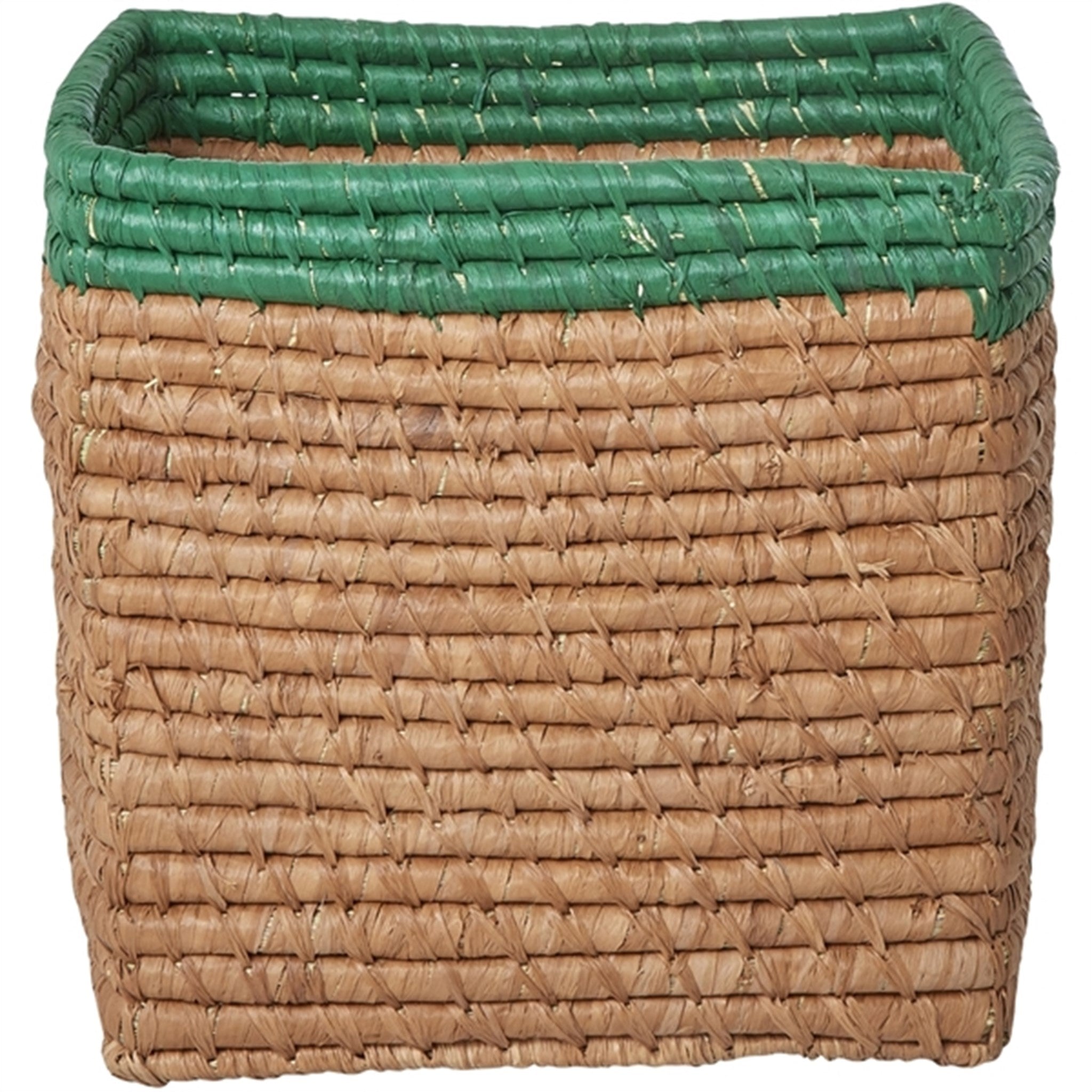 RICE Tea/Green Basket for Storage Small