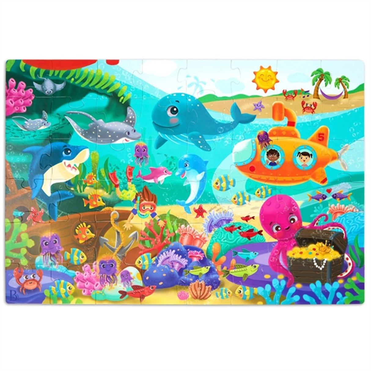 B-toys Giant Jigsaw Floor Puzzle Under the Sea