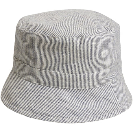 Huttelihut Bucket Sunhat Mini Stripes Navy