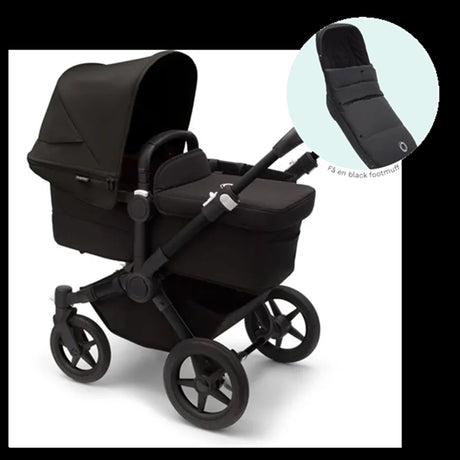 Bugaboo Donkey 5 Mono Midnight Black