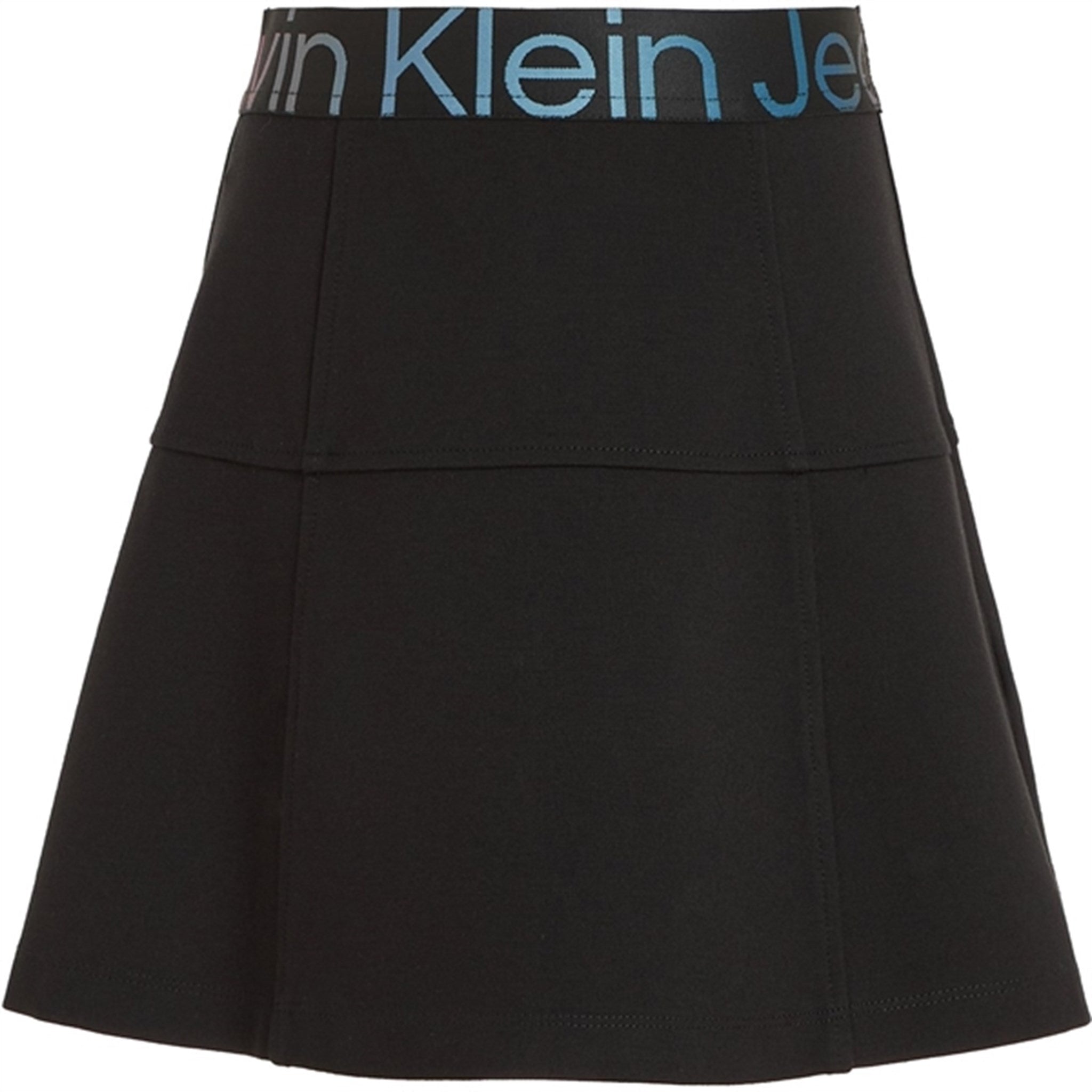 Calvin Klein Punto Tape Skirt Ck Black