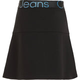 Calvin Klein Punto Tape Skirt Ck Black