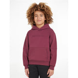 Calvin Klein Spacer Debossed Logo Hoodie Porpoise