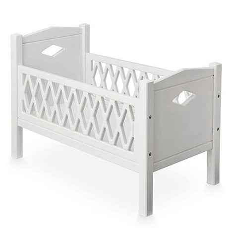 Cam Cam Copenhagen Harlequin Doll`s Bed White