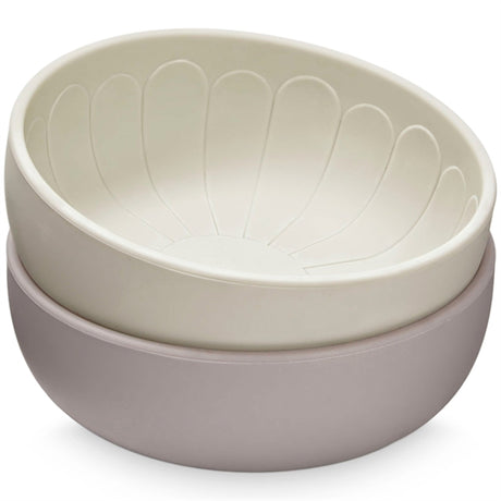 Cam Cam Copenhagen Silicone Bowls 2-pack Flower Earth Mix