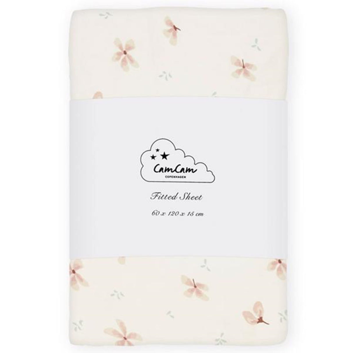 Cam Cam Copenhagen Sheet Fitted Windflower Creme