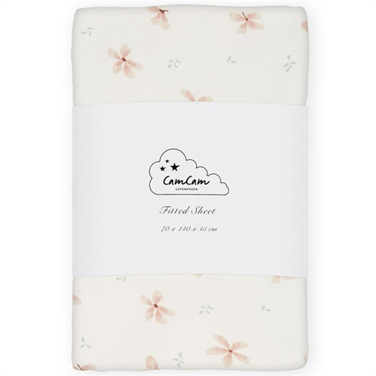 Cam Cam Copenhagen Sheet Fitted Windflower Creme