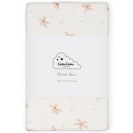 Cam Cam Copenhagen Sheet Fitted Windflower Creme