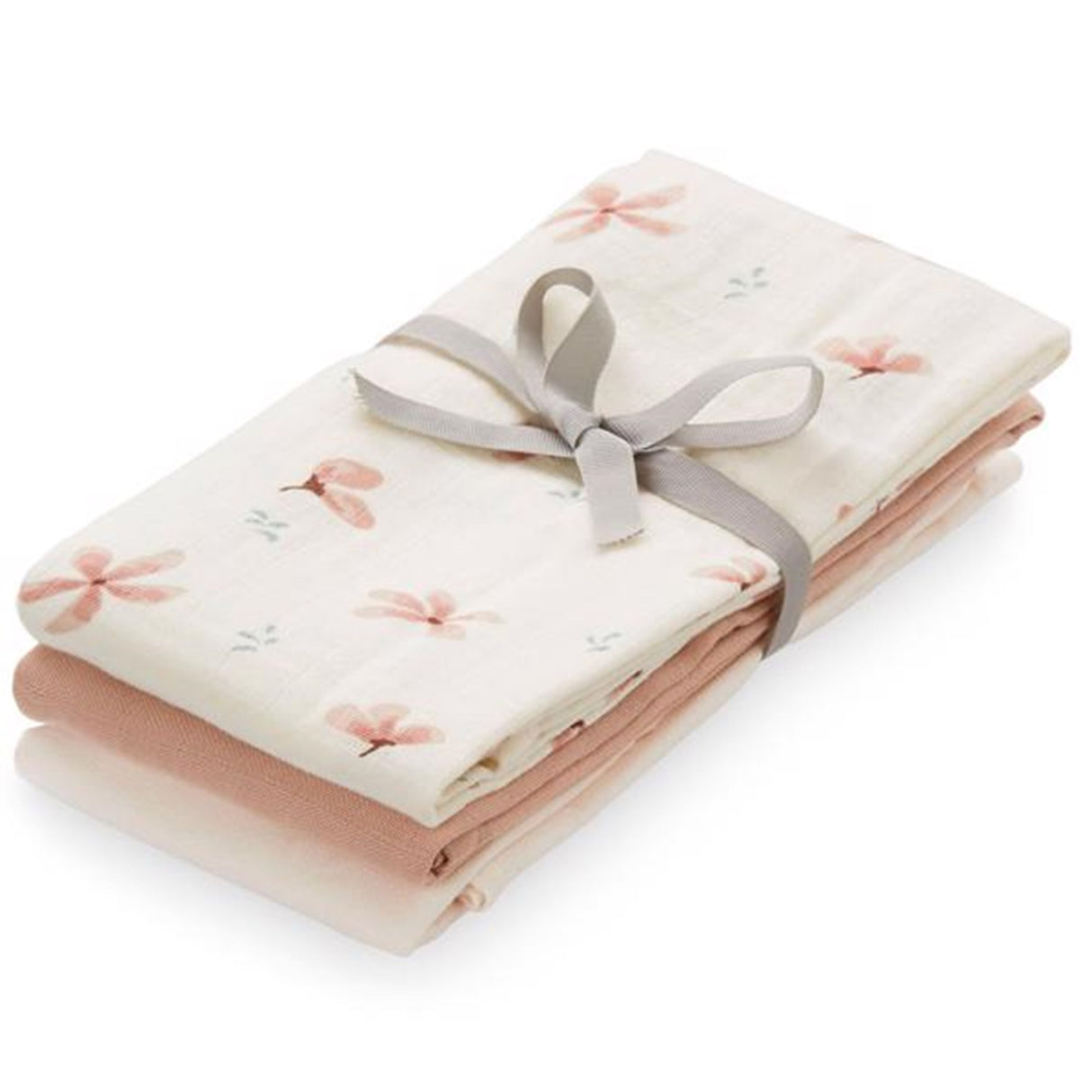 Cam Cam Copenhagen Muslin Clothes 3-pack Windflower Creme/Dusty Rose/Powder